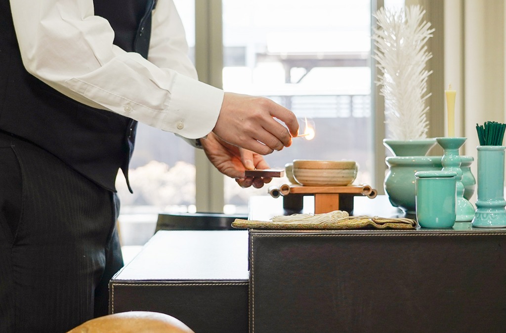 最愛の方を感謝とともに送り出す